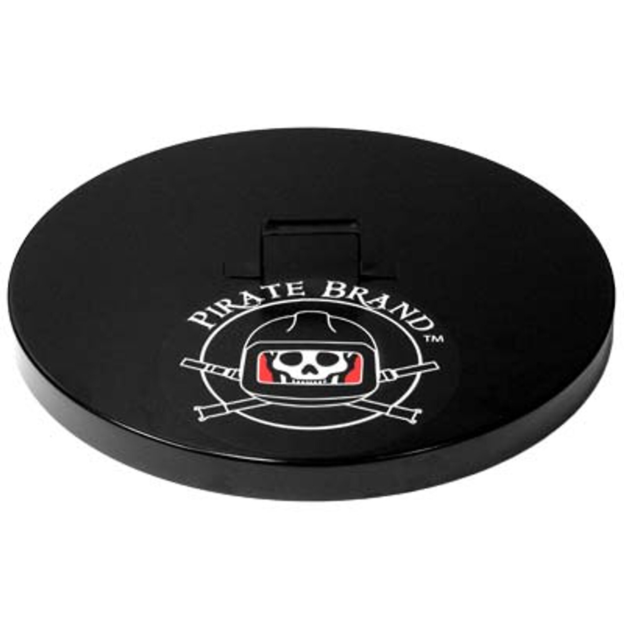 Pirate Brand Blast Pot Lid — 24in. Diameter, Powder-Coated Black, Handle, Model# 888-5010-060PB